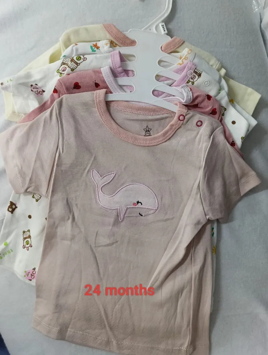 5 - Baby T-shirt Set : 24 Months
