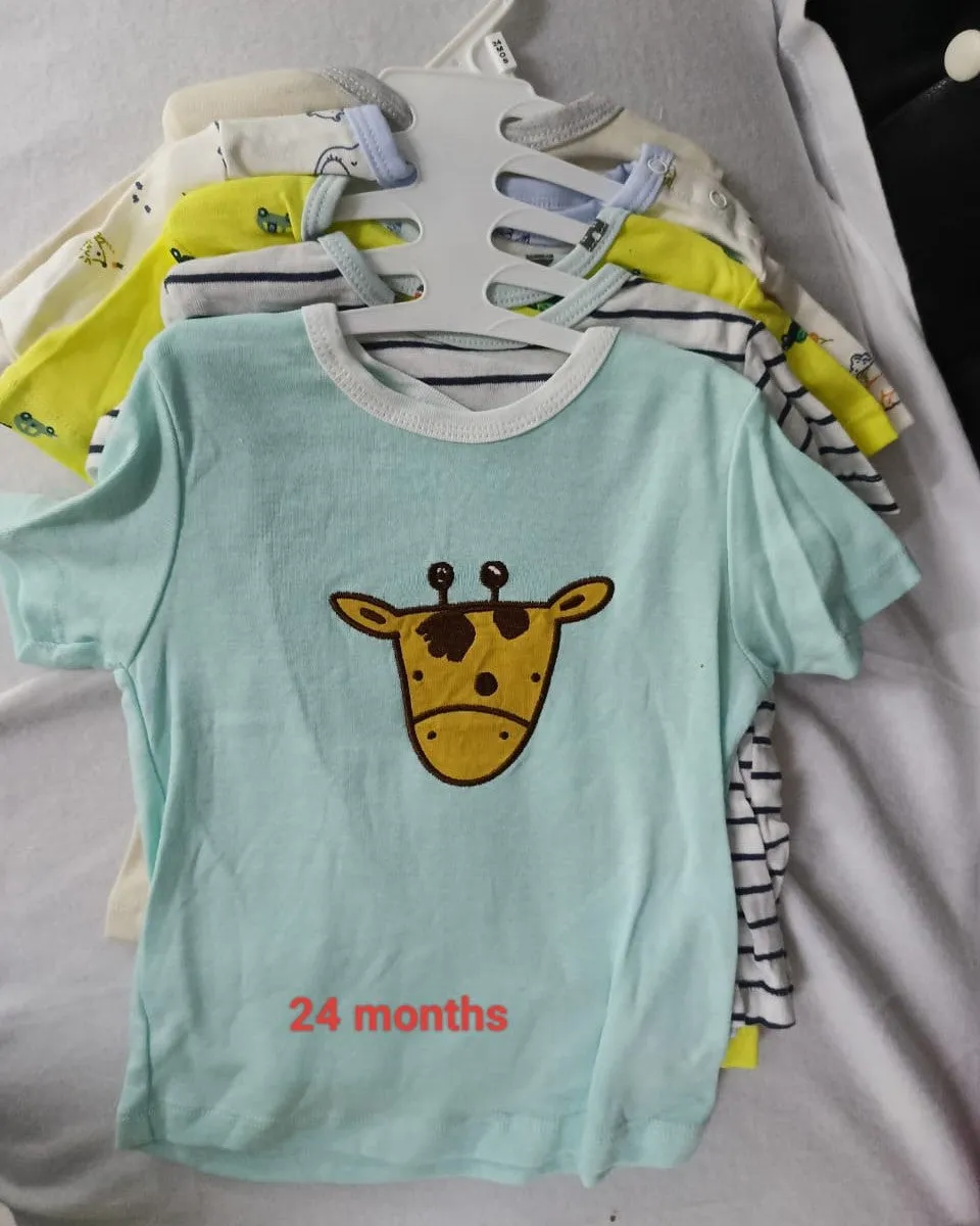 5 - Baby T-shirt Set : 24 Months