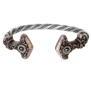 Alchemy Gothic A107  Thunder Torque Bracelet