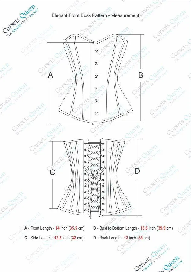 Asmus Gothic Silver Corset with Attached Sleeve