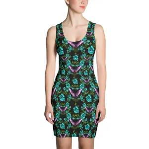 Bat Floral Sublimation Cut & Sew Dress