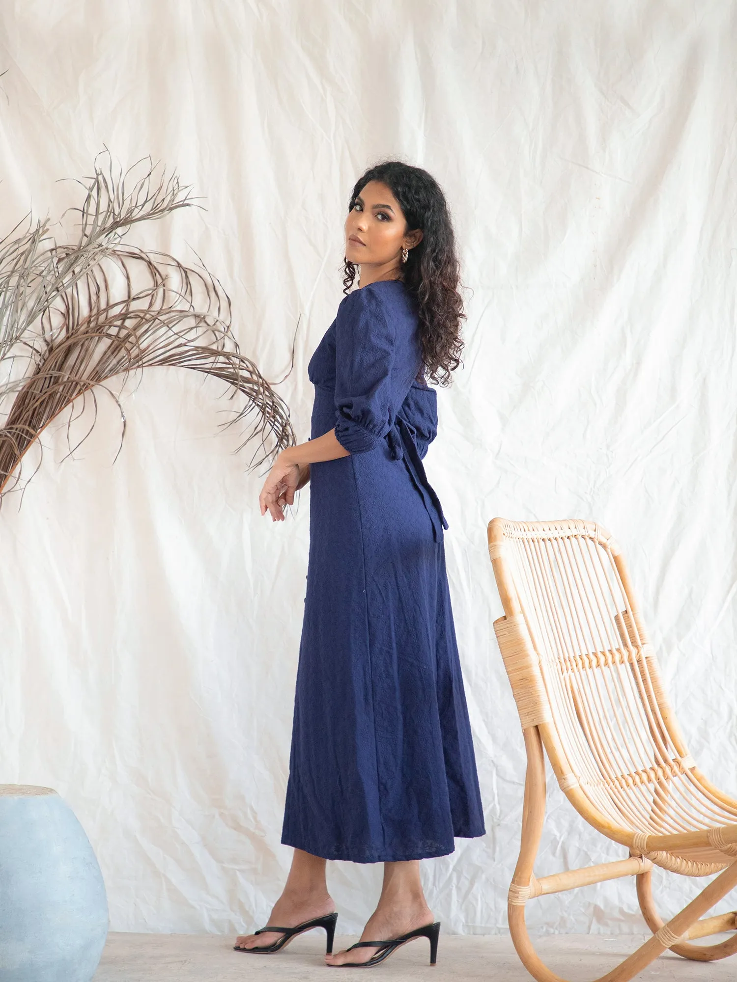 Button Down Midi Dress