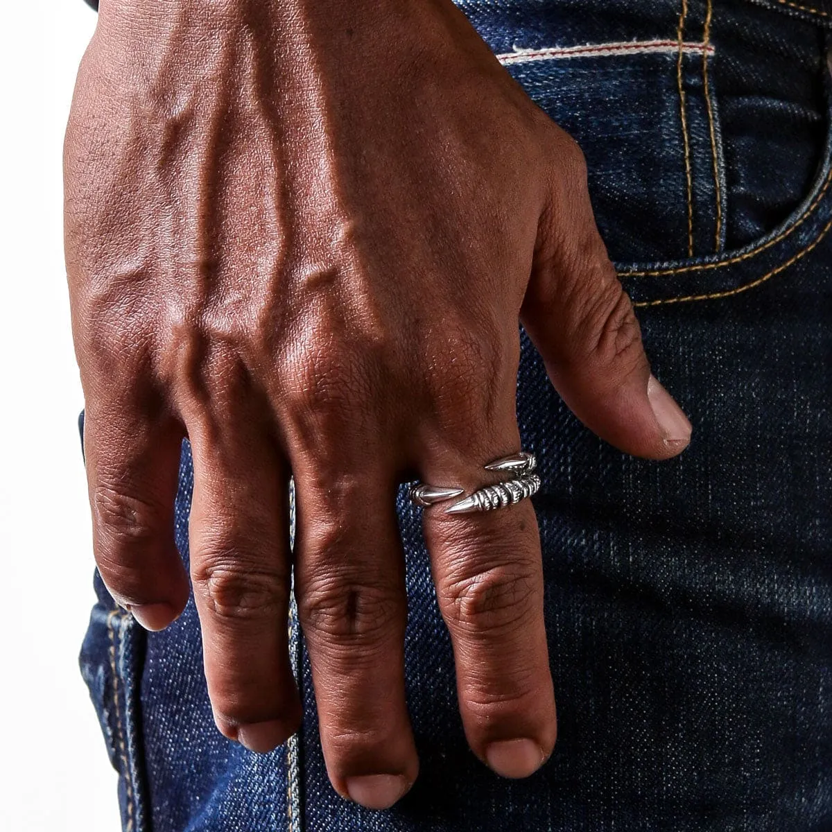 Claw Sterling Silver Women's Gothic Ring
