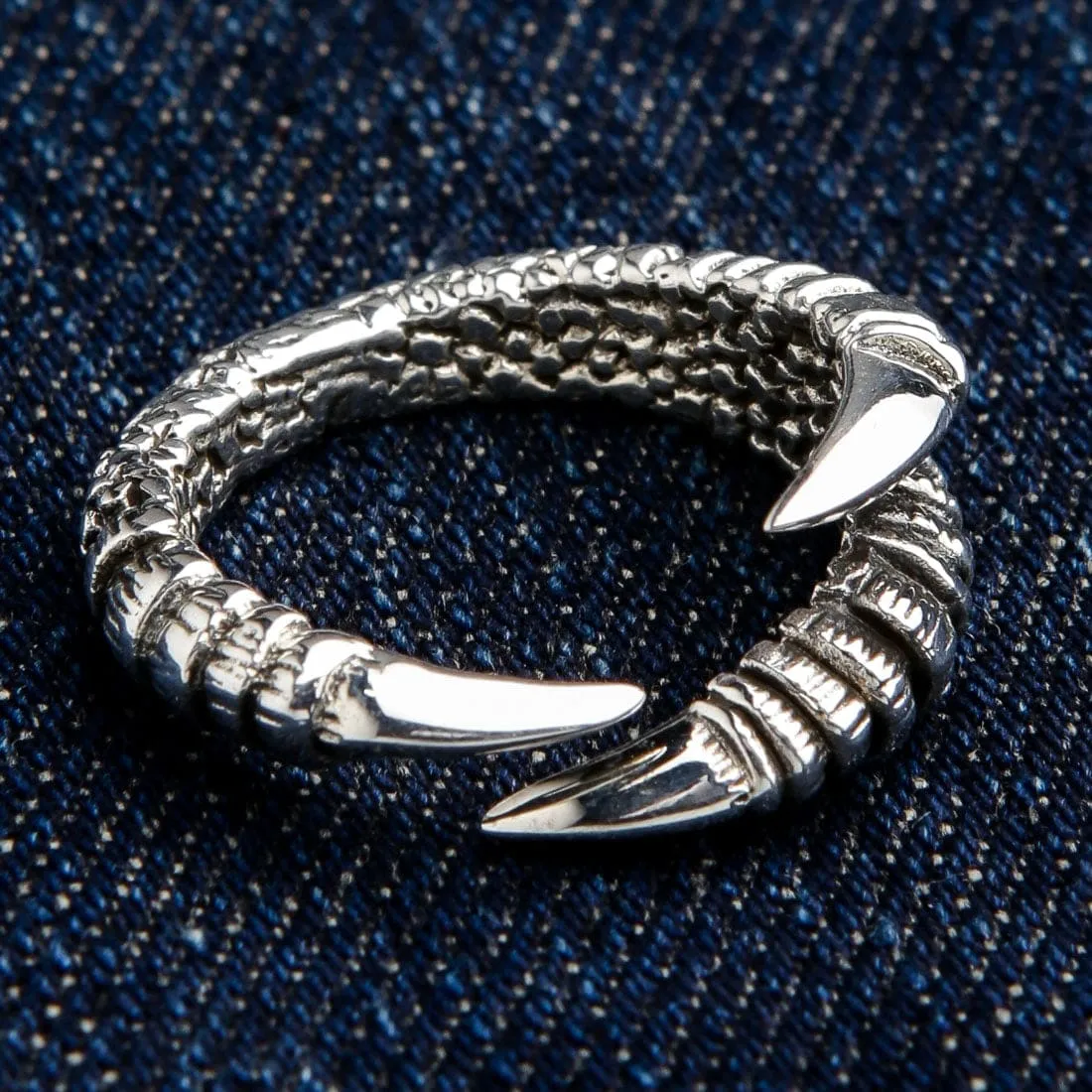 Claw Sterling Silver Women's Gothic Ring