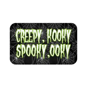 Creepy Kooky Spooky Ooky Bath Mat