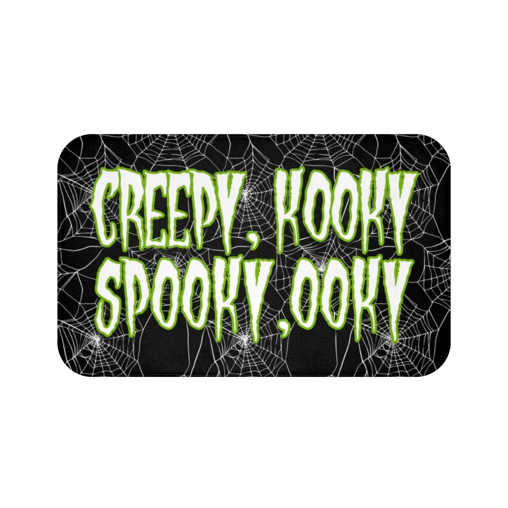 Creepy Kooky Spooky Ooky Bath Mat