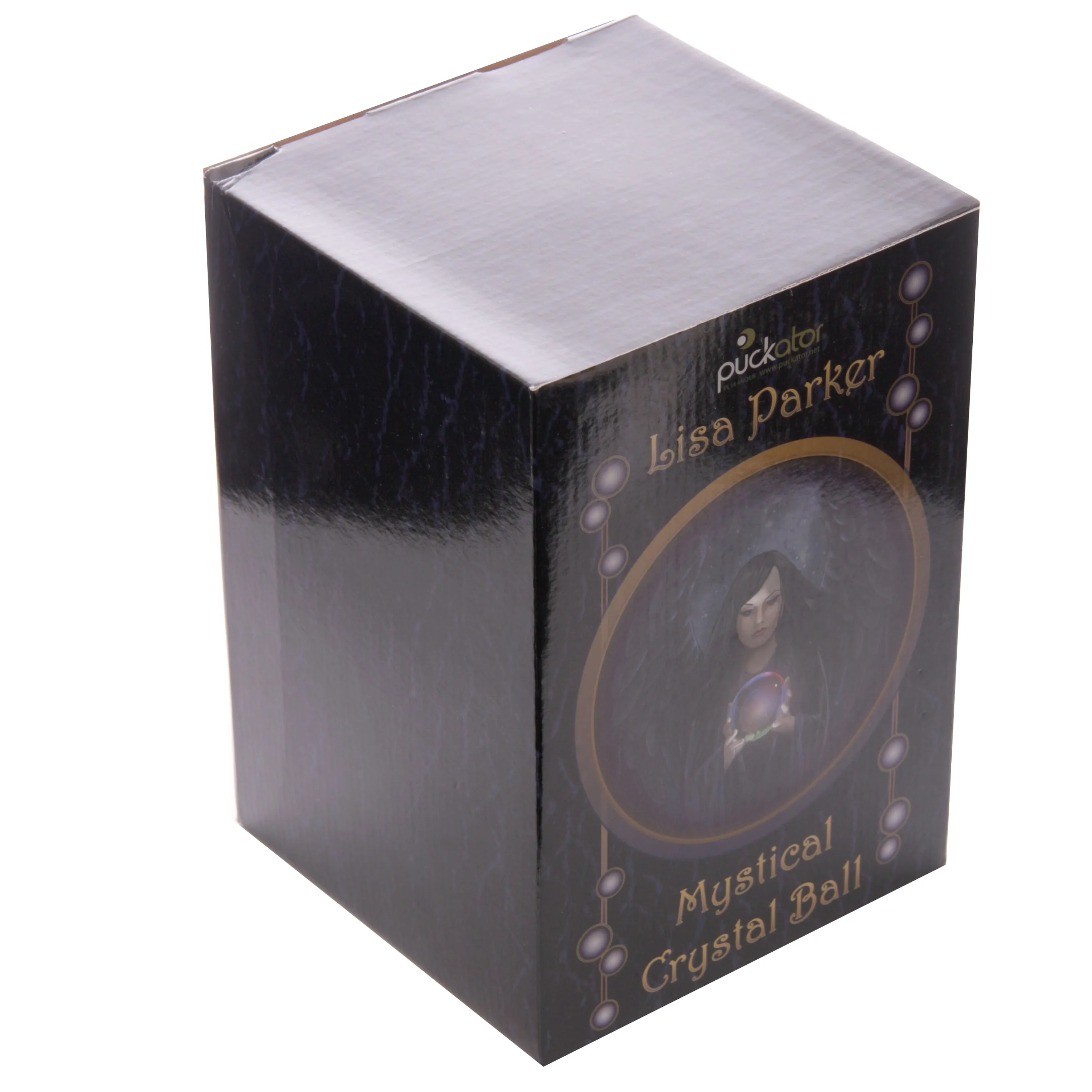 Crystal Ball with Glass Stand & Gift Box 14cm