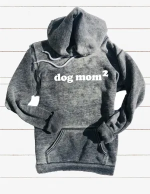 Custom Dog Mom Sweatshirt | Unisex Burnout Hoodie