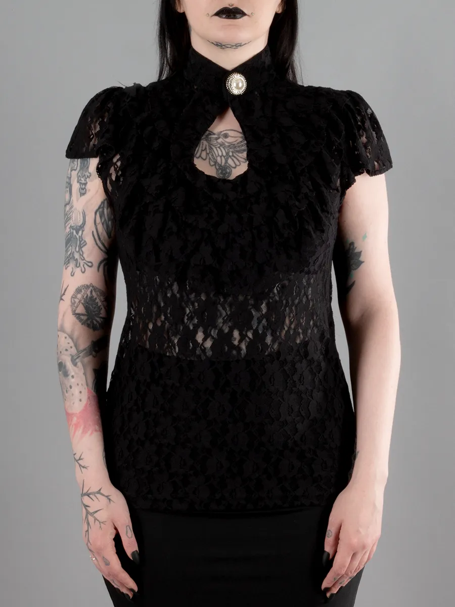 Dita Stretch Lace Blouse