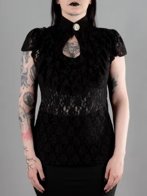 Dita Stretch Lace Blouse