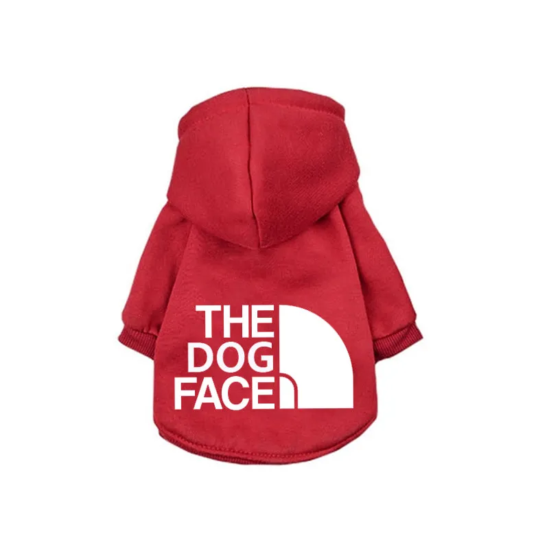 Dog Face Hoodie - Pet Light Sweater