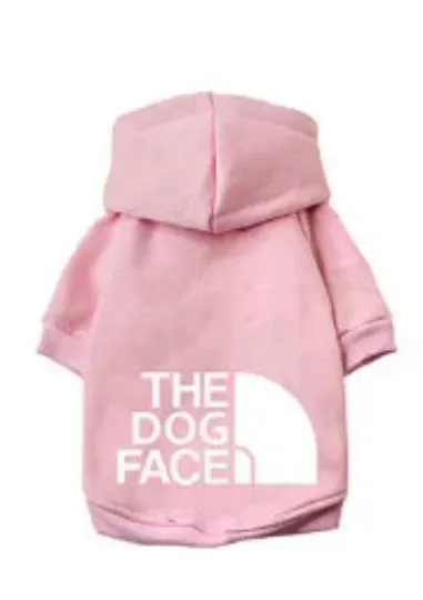 Dog Face Hoodie - Pet Light Sweater
