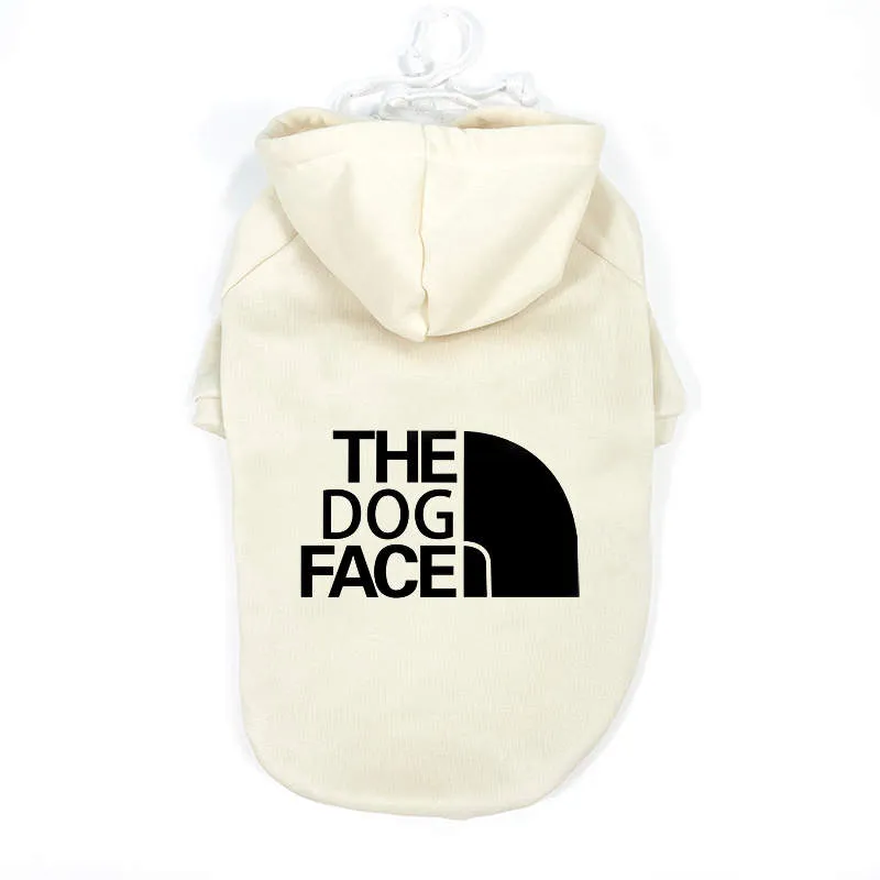 Dog Face Hoodie - Pet Light Sweater