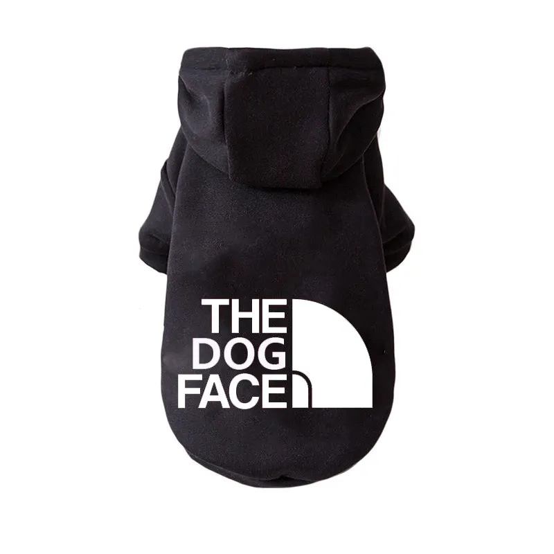 Dog Face Hoodie - Pet Light Sweater