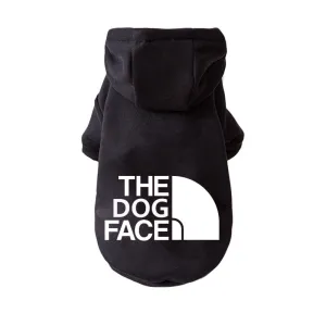 Dog Face Hoodie - Pet Light Sweater
