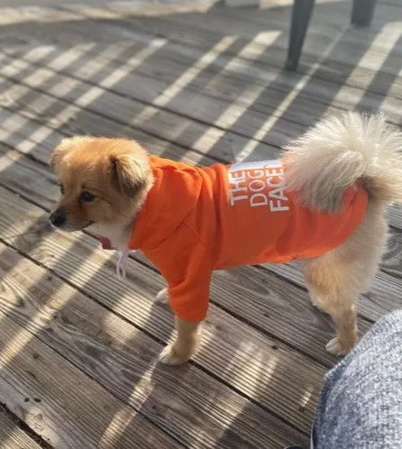 Dog Face Hoodie - Pet Light Sweater