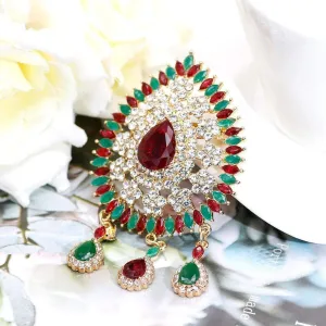 Exquisite Rhinestone Studded Dress Accessory