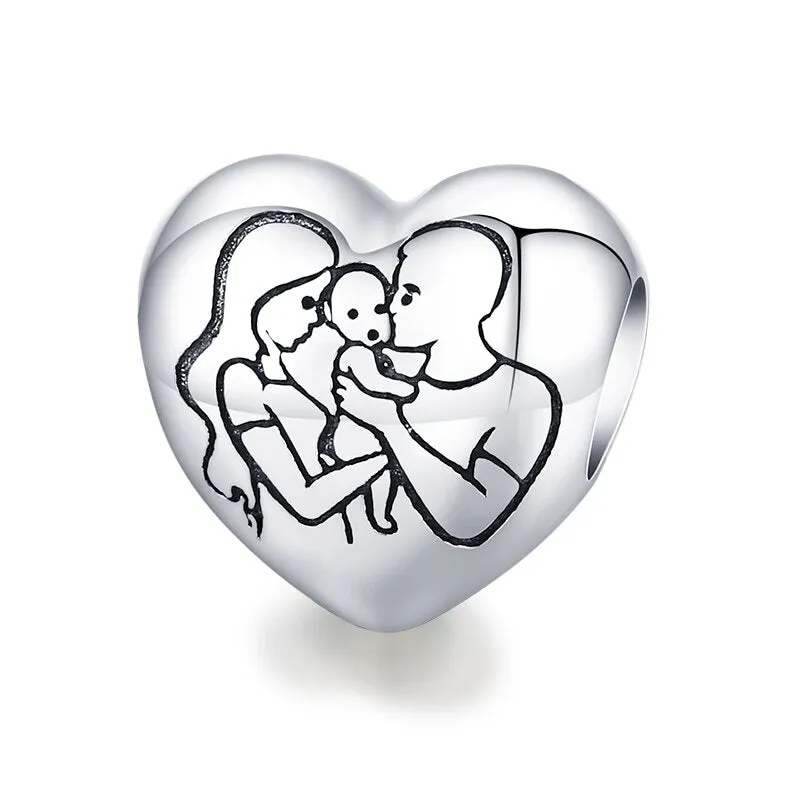 Family Is Foreve Enamel Charms
