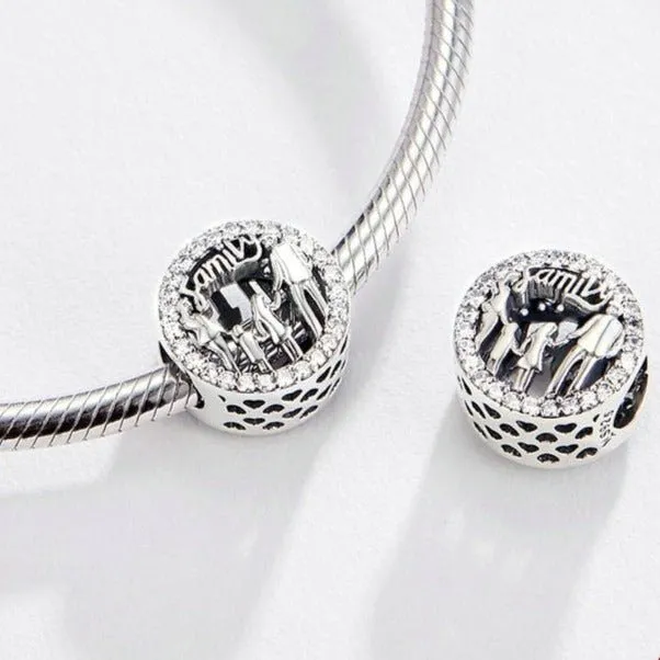 Family Is Foreve Enamel Charms