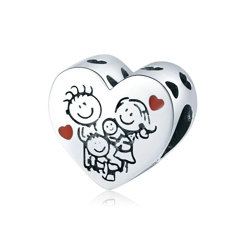 Family Is Foreve Enamel Charms