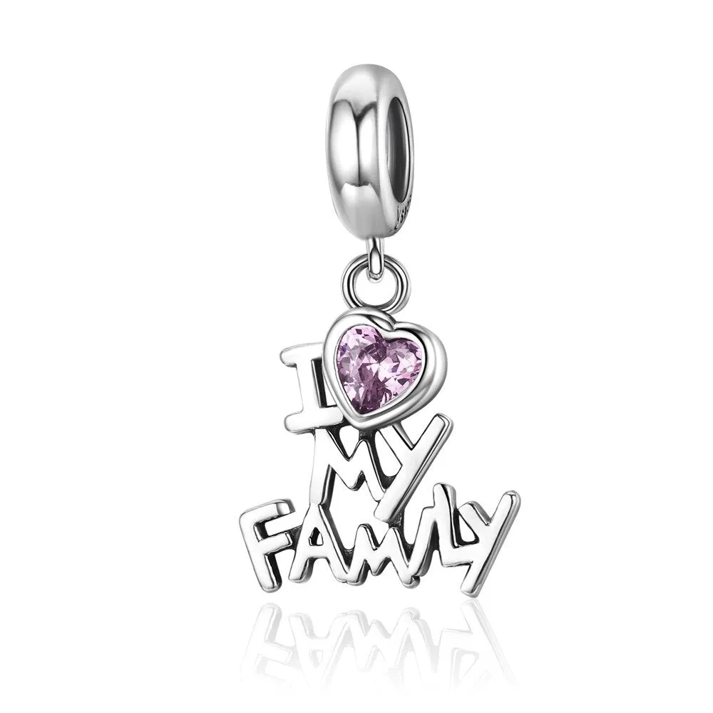 Family Is Foreve Enamel Charms