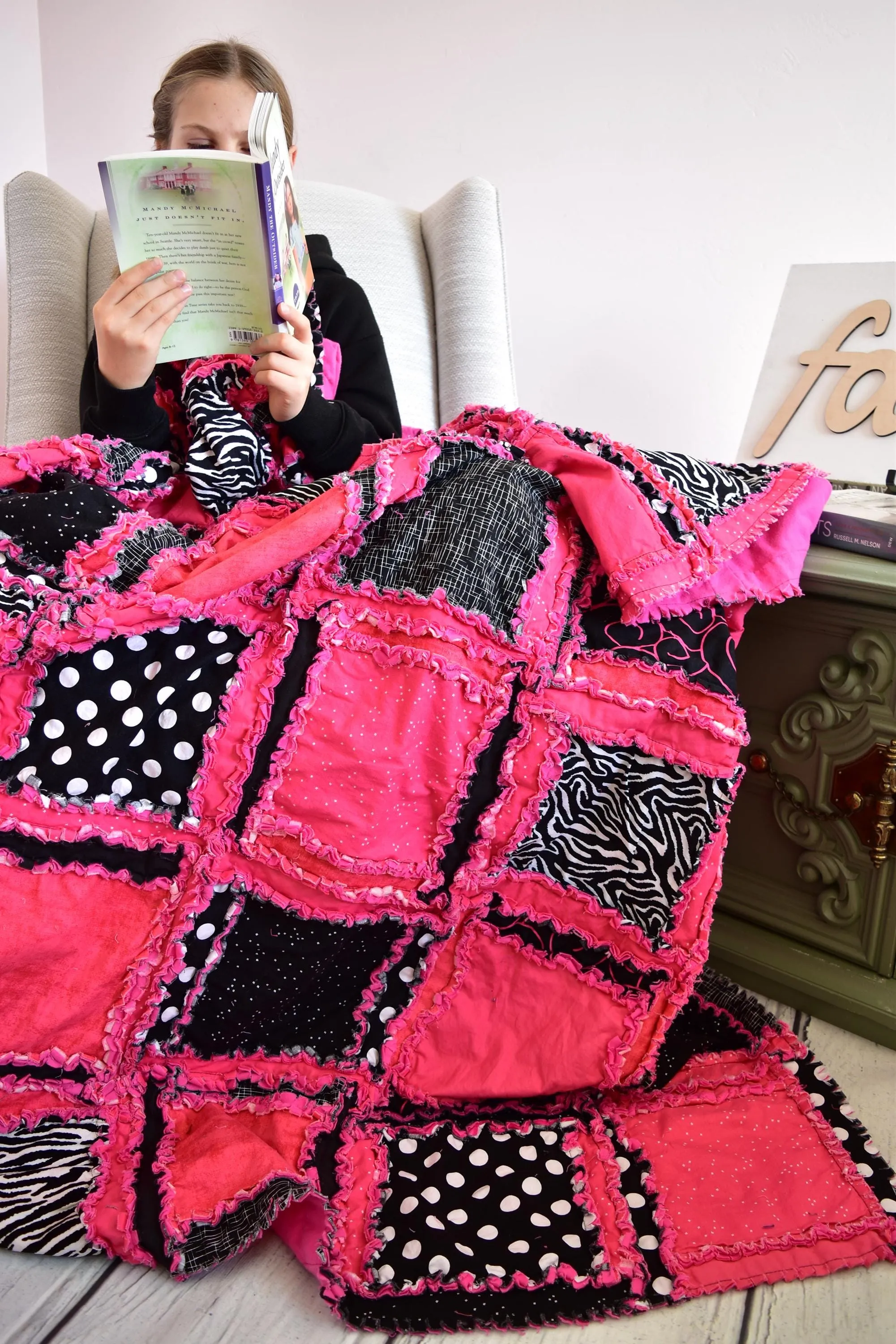 Gothic Bedding Homemade Quilts, Queen Size Quilts, Lap Quilts Handmade Quilts, Teen Girl Room Decor