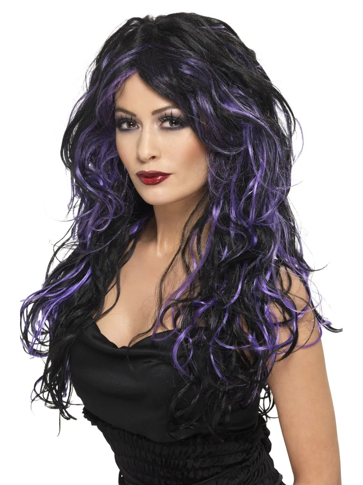Gothic Purple Wig