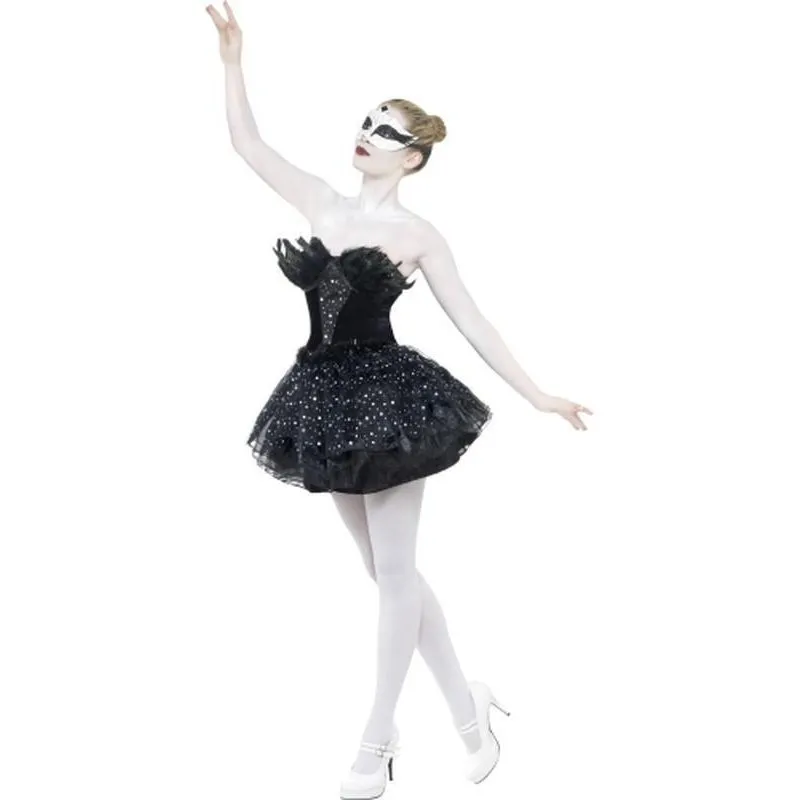 Gothic Swan Masquerade Costume