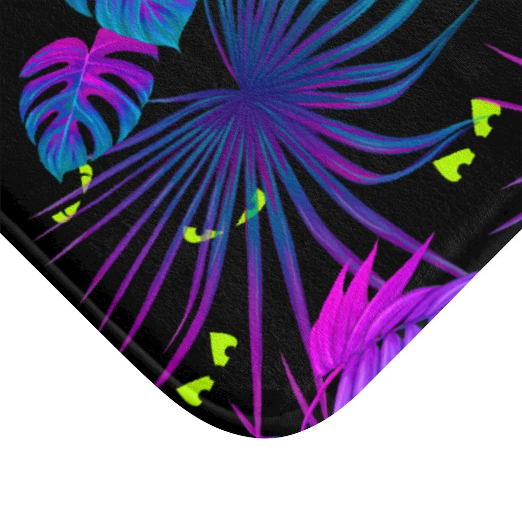 Hawaiian Spooky Eyes Bath Mat