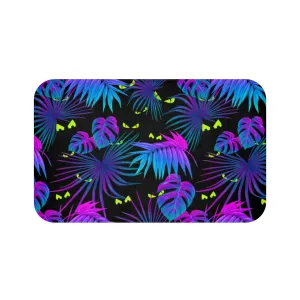 Hawaiian Spooky Eyes Bath Mat