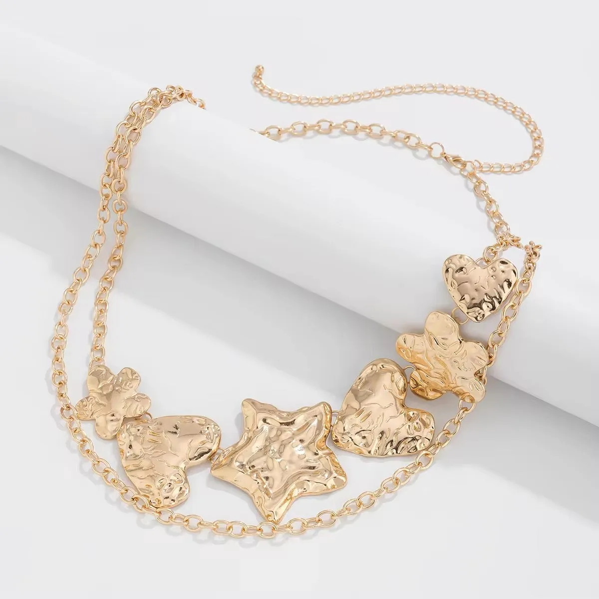 Heart and Flower Waist Chain