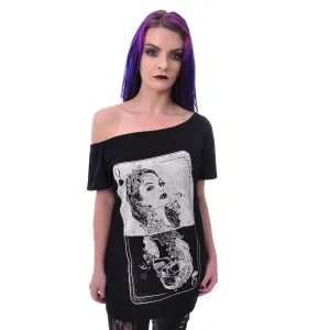 HEARTLESS TAROT TOP - BLACK