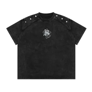 High Street Gothic Lettering Washed T-shirt