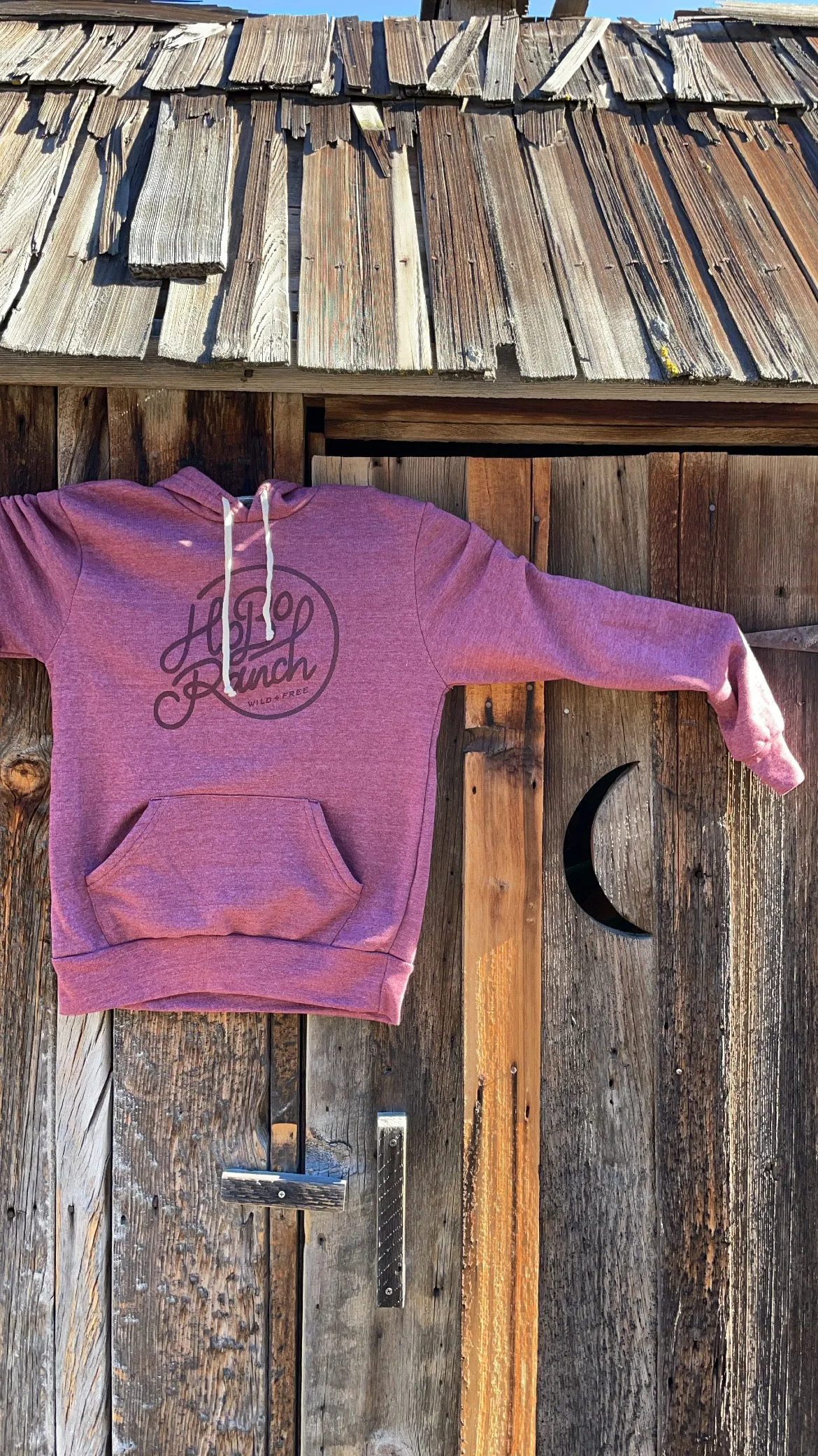 HOBO Ranch Raspberry Pull Over