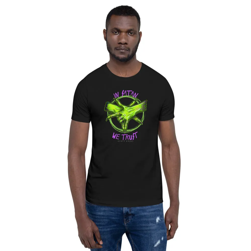 In Satan We Trust Short-Sleeve Unisex T-Shirt