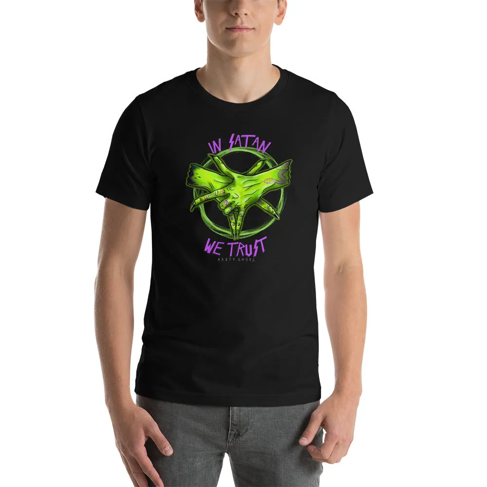 In Satan We Trust Short-Sleeve Unisex T-Shirt