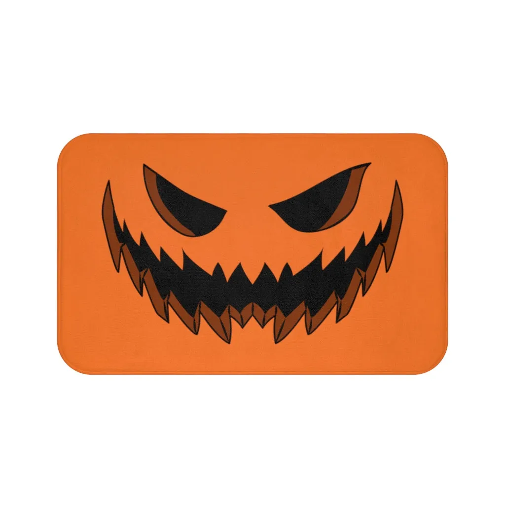 Jack-o-Lantern Bath Mat
