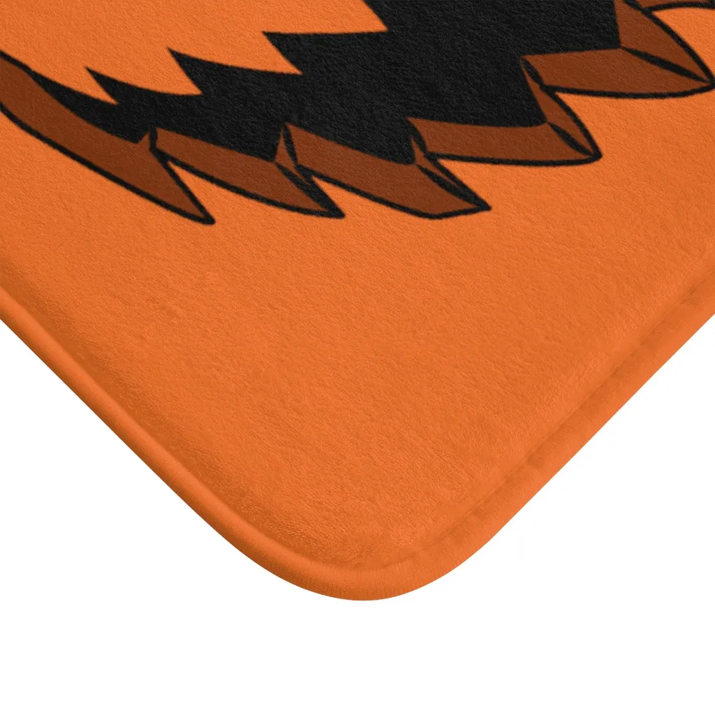 Jack-o-Lantern Bath Mat