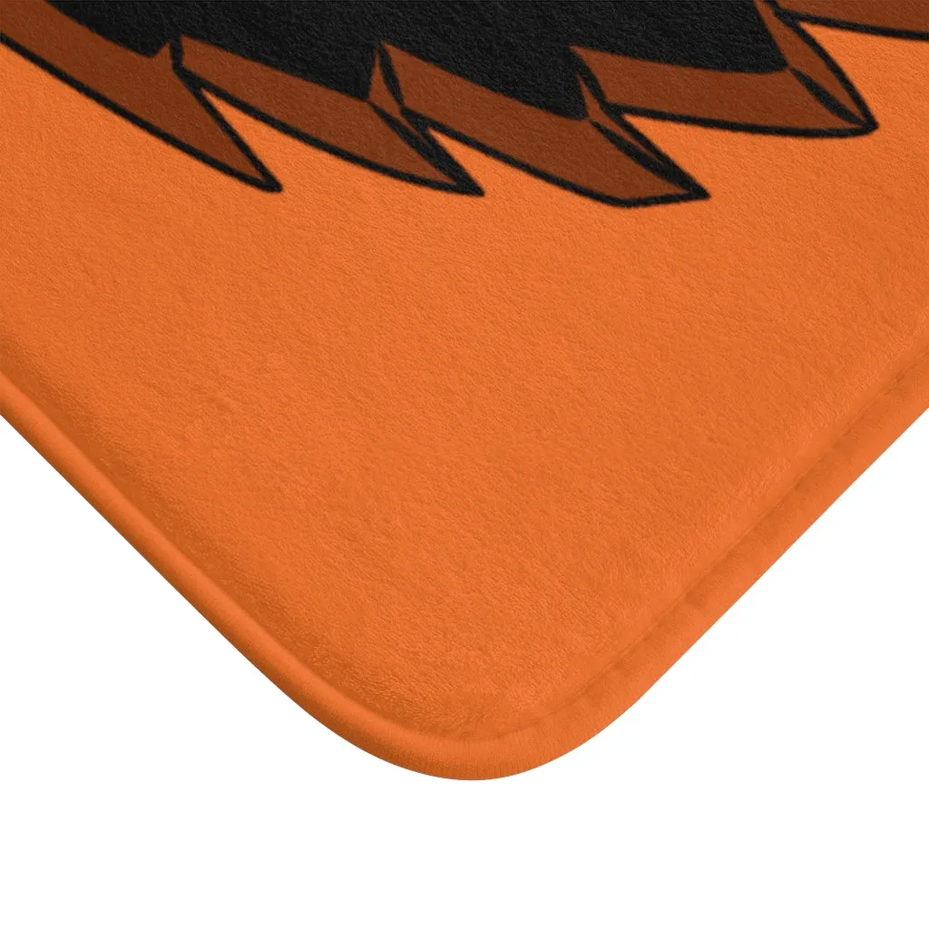 Jack-o-Lantern Bath Mat