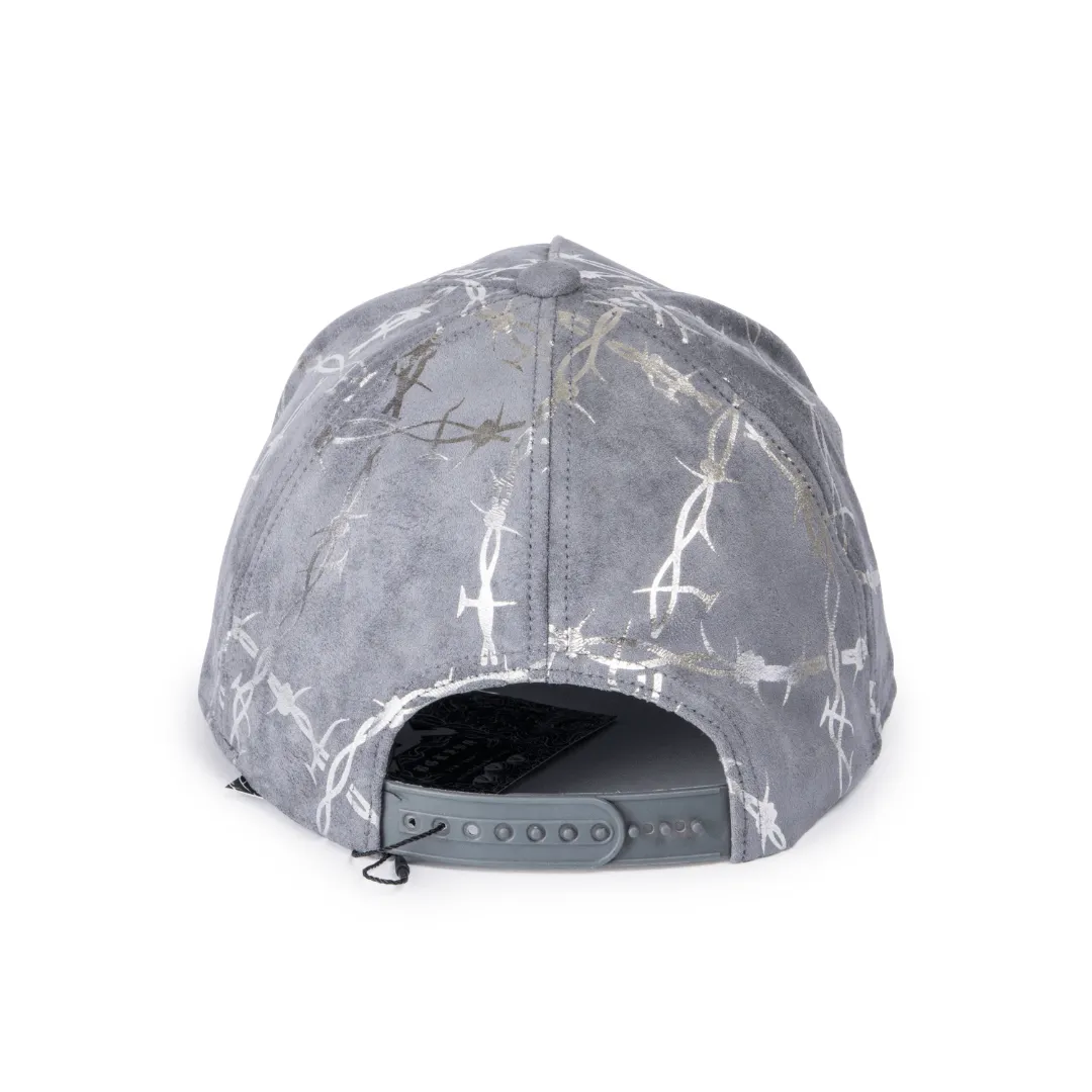 Jigsaw - Murder She Wrote Snapback Hat Grey Suede - Unisex