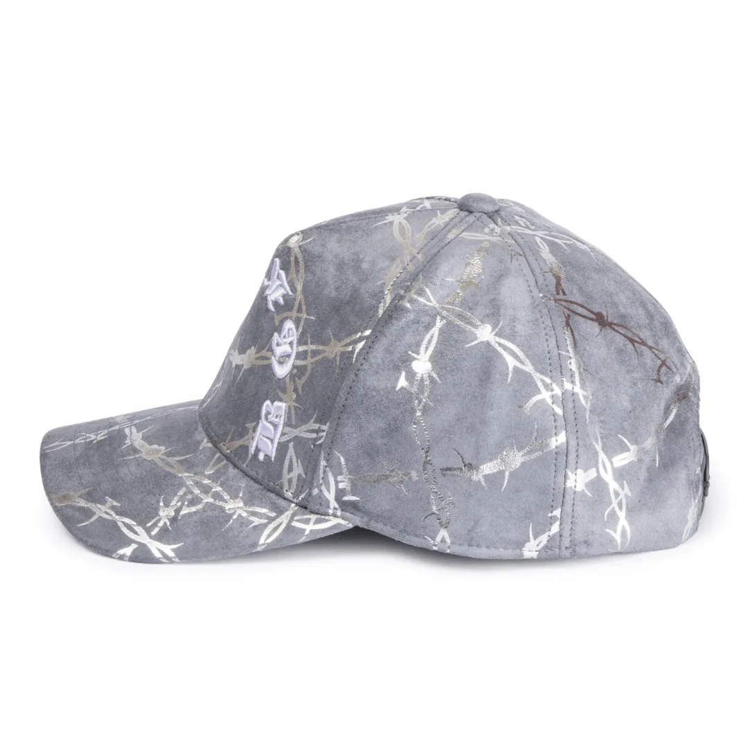 Jigsaw - Murder She Wrote Snapback Hat Grey Suede - Unisex
