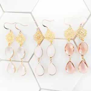 Kayleen Statement Gem Earrings