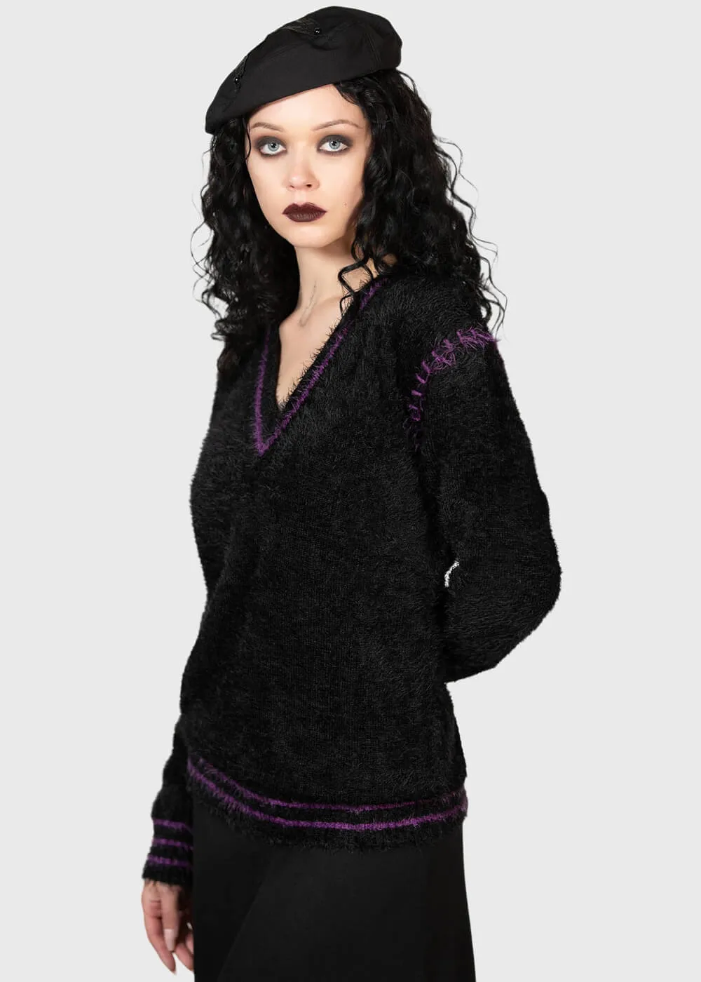 Killstar Emiliana Sweater Black