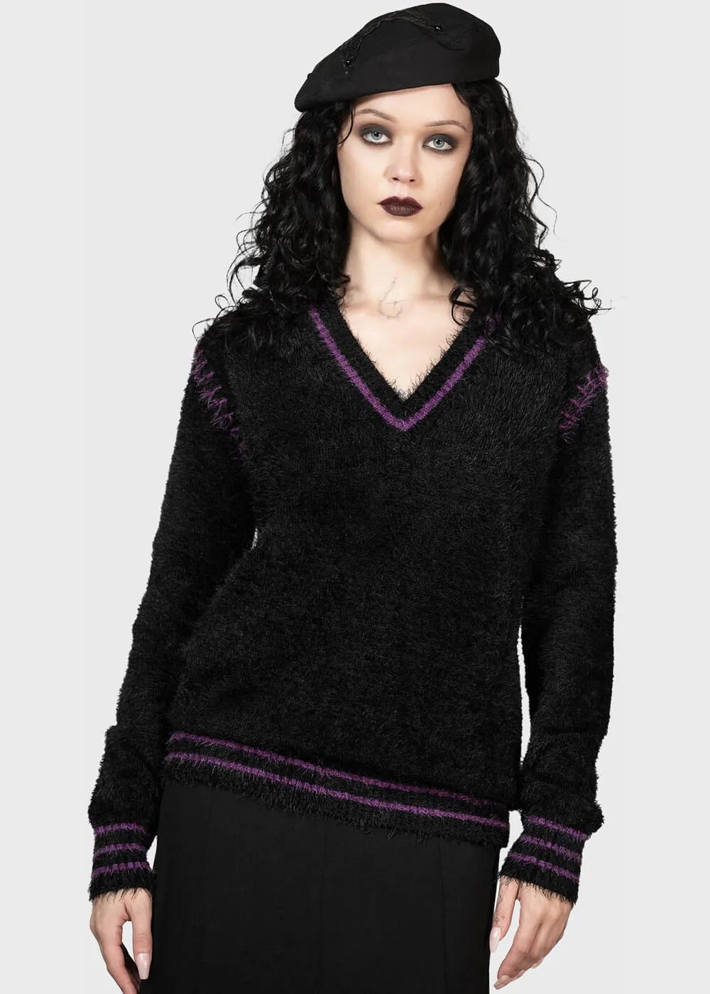 Killstar Emiliana Sweater Black