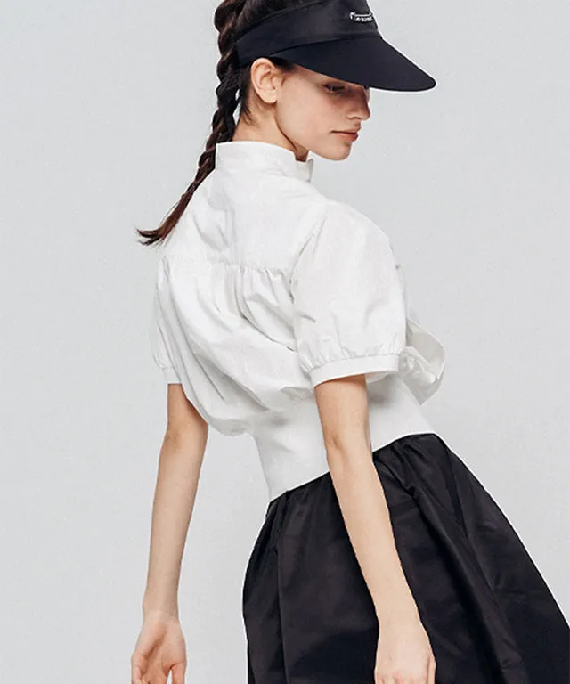 LE SONNET Lovely Sporty Blouse - White