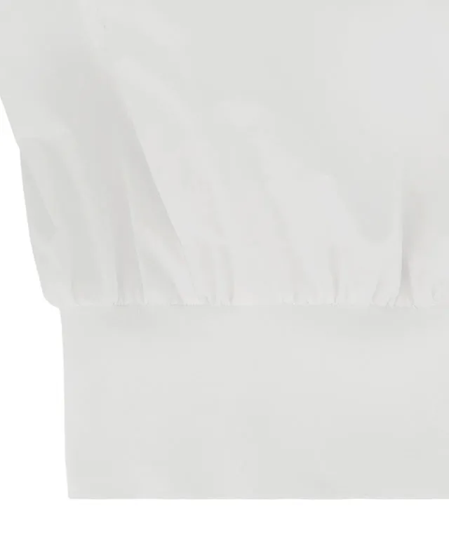 LE SONNET Lovely Sporty Blouse - White