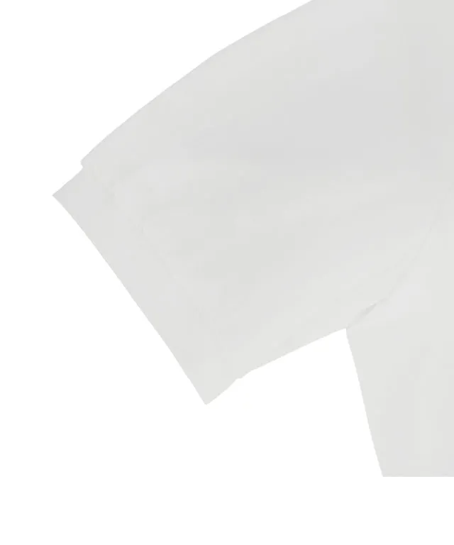 LE SONNET Lovely Sporty Blouse - White