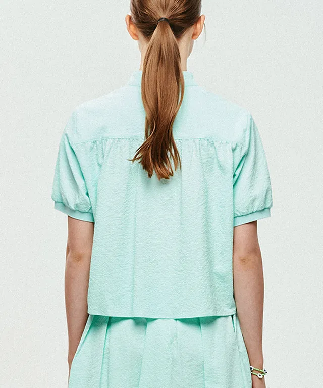 LE SONNET  Lovely Summer Blouse - Mint