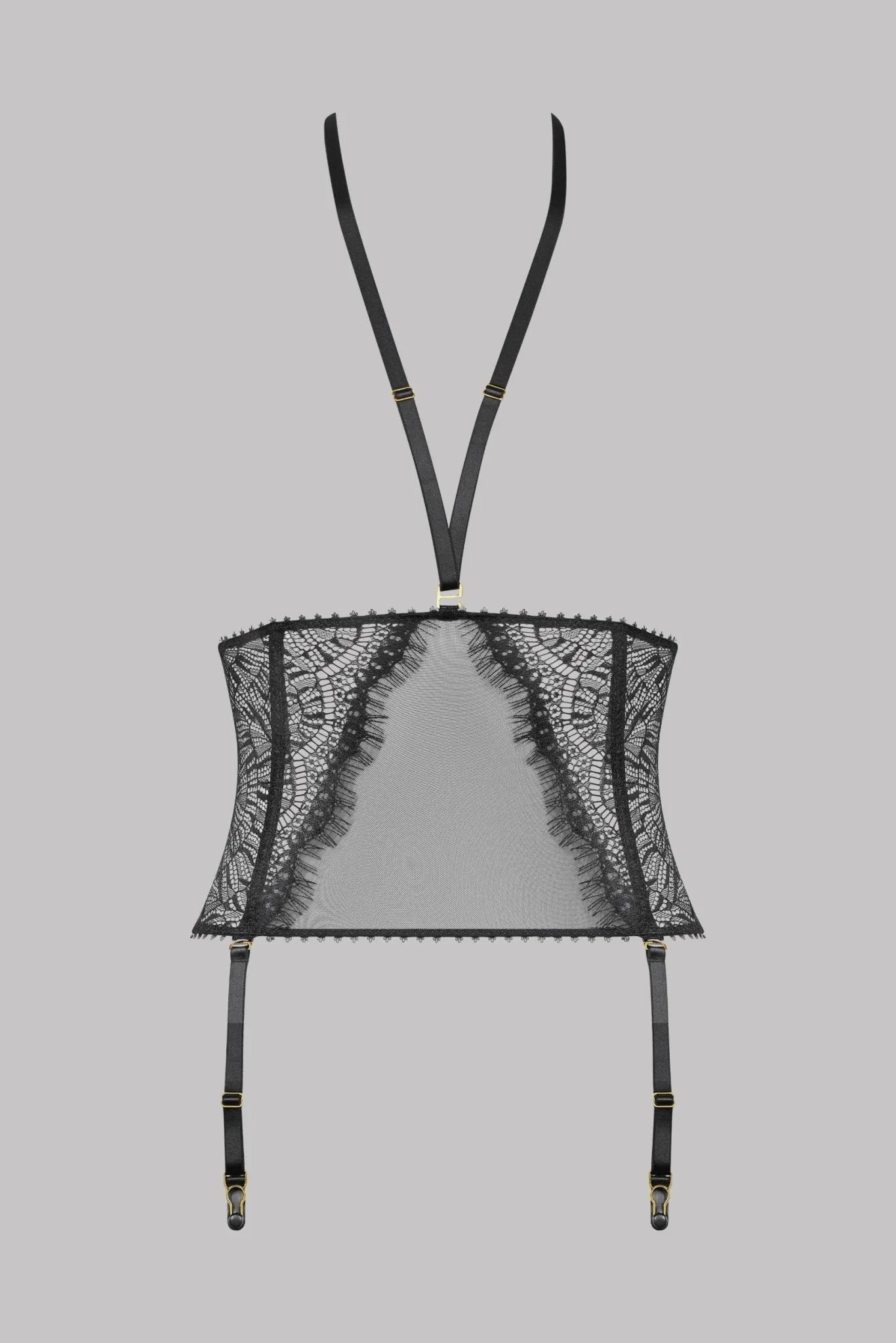 Maison Close Accroche Coeur Waist Cincher with Suspenders