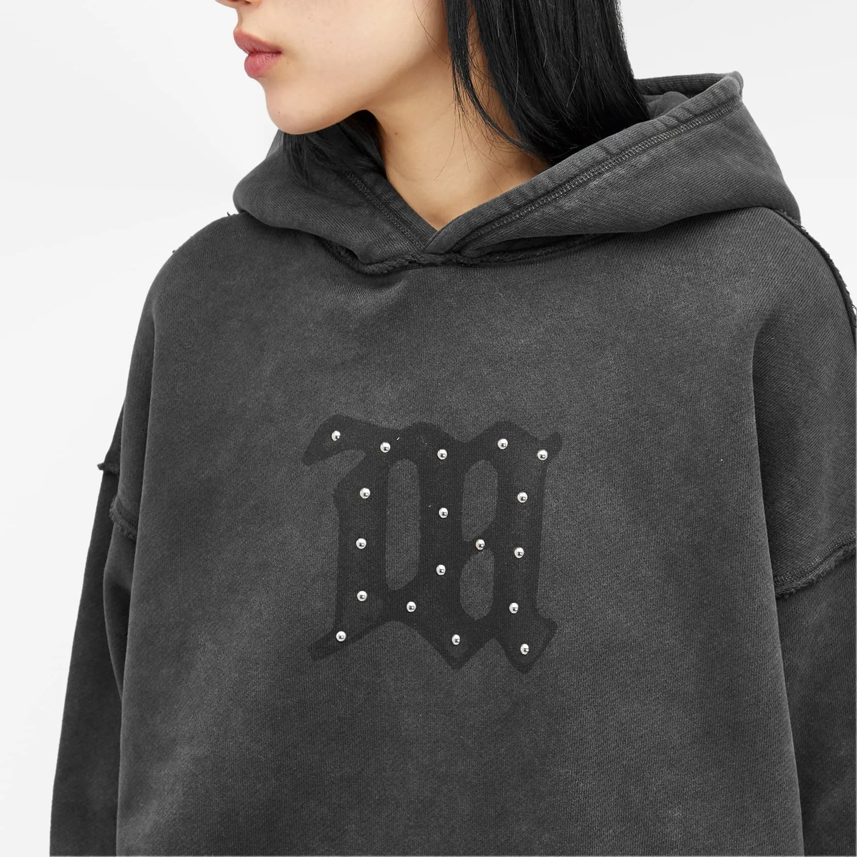 MISBHV Signature hoodie, gray-black